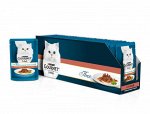 Gourmet Perle влажный корм для кошек Утка в подливе 85гр пауч