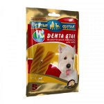 Верные друзья Лакомство DENTA STAR Звезда крученая д/собак от 4 до 10кг 5шт