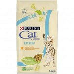 Cat Chow Kitten сухой корм для котят Птица 1,5кг АКЦИЯ!