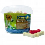 Верные друзья Косточка жевательная Mini в ведерке 250г