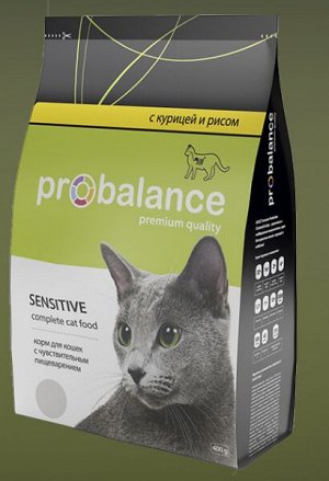 ProBalance Sensitive сухой корм для кошек с чувствительным пищеварениема 1,8кг