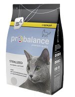 ProBalance Sterilized сухой корм для стерилизованных кошек 400гр