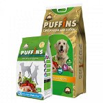 Puffins сухой корм для собак Мясное ассорти 0,5кг