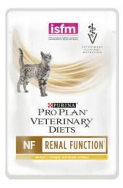 Pro Plan Renal Function NF диета влажный корм для кошек при Почечной недостаточности Курица 85гр пауч