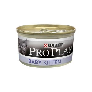Pro Plan Baby Kitten влажный корм для котят Курица мусс 85гр консервы