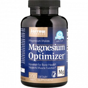 Jarrow Formulas, Magnesium Optimizer, 200 таблеток