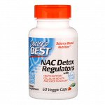 Doctor&amp;#x27 - s Best, NAC регуляторы детоксикации, 60 растительных капсул