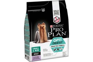 Pro Plan Small&Mini Optidigest Grain Free Formula сухой корм для собак мелких и карликовых пород с чувствительным пищеварением Индейка 2,5кг