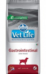 FARMINA Vet Life Dog Gastrointestinal диета сухой корм для собак заболевание ЖКТ 2кг