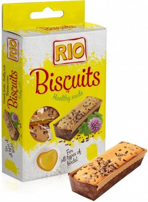 RIO Biscuits Бисквиты для птиц с полезными семенами 5*7г
