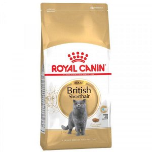 Royal Canin British Shorthair сухой корм для взрослых Британских кошек от 1 до 10 лет, 4кг