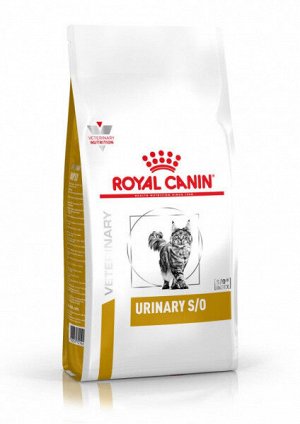 Royal Canin Urinary S/O диета сухой корм для кошек от 1 года при заболевании дистального отдела мочевыводительной системы, 1,5кг
