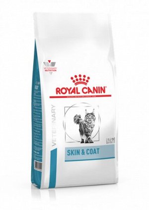 Royal Canin Skin&Coat диета сухой корм для кастрированных/стерилизованных котов и кошек с повышенной чувствиткльностью кожи 400гр