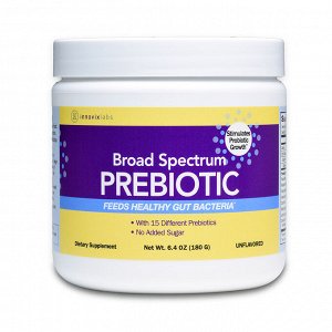 InnovixLabs, Пребиотик широкого спектра действия, без добавок, 180 г