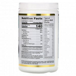 California Gold Nutrition, Суперпродукт, коллагеновый кокосовый крем-пудра, без подластителей, 10,2 унции (288 г)