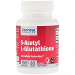 Jarrow Formulas, S-ацетил-L-глутатион, 100 мг, 60 таблеток