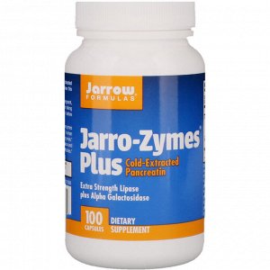 Jarrow Formulas, Jarro-Zymes Plus, 100 капсул