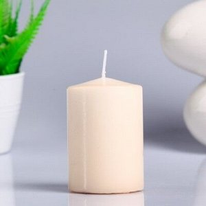 Свеча пеньковая ароматическая "Капучино", 5,6х8 см