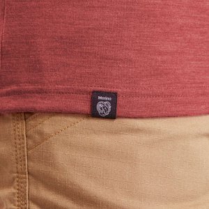 Рубашка-поло из шерсти мериноса для треккинга мужская TRAVEL 500 FORCLAZ