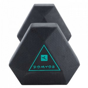 Гантель шестигранная – 5 кг  DOMYOS