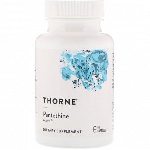 Thorne Research, Пантетин, 60 капсул