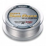 Шнур плетёный Varivas Avani Sea Bass Max Power PE серый 150 м 8 нитей 1/6 (х4)