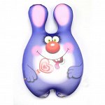 Антистрессовая игрушка Зайка-сладкоежка мал. (2 Фиолетовый)