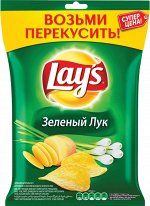 Картофельные чипсы Lay&#039;s Зеленый лук 50г