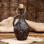 Коньячная бутылка &quot;Гроздь&quot;, 0.6 л, микс