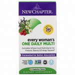 New Chapter, Every Woman&amp;#x27 - s One Daily Multi, 96 вегетарианских таблеток