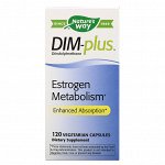 Nature&amp;#x27 - s Way, DIM-plus, метаболизм эстрогенов, 120 вегетарианских капсул