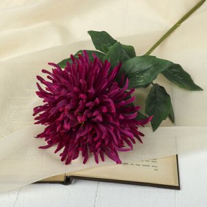 Цветок искусственный "Астра Страусово перо" 10*69 см, сиреневый