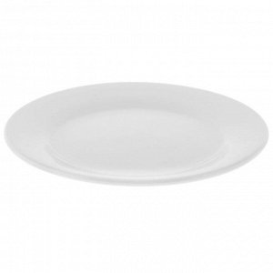 Тарелка пирожковая с утолщённым краем «White Label», d=15 см, цвет белый