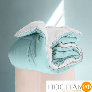 Одеяло 'Sleep iX' MultiColor 250 гр/м, 220х240 см, (цвет: Белый+Нежно-голубой) Код: 4605674142252