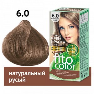 Стойкая крем-краска для волос серии "Fitocolor", тон 6.0 натуральный русый 115 мл