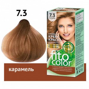 Стойкая крем-краска для волос серии "Fitocolor", тон 7.3 карамель 115 мл