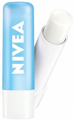 NIVEA Бальзам для губ Аква Забота, бальзам для губ в картонной упаковке 4,8 гр.