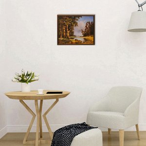 Картина "Лесные сосны" 43х53 см