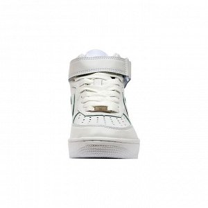 Кроссовки Nike Air Force 1 Mid '07 White Leather арт 5001-1