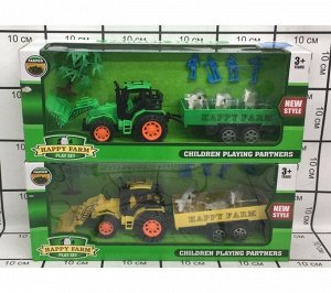 Трактор с Животными Счастливая ферма 925-78