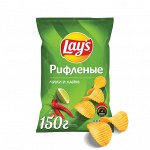 Картофельные чипсы Lay&#039;s Чили и Лайм 150г