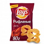 Картофельные чипсы Lay&#039;s Лобстер рифленые 80г