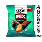 Снэки: лейз, хрустим, читос Хрусteam MIX Морской 100г