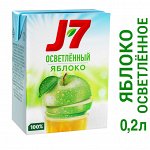 Сок J-7 Яблоко осветленный для дет.пит. 0.2л