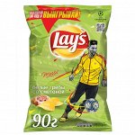 Картофельные чипсы Lay&#039;s Грибы со сметаной 90г