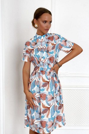 Платье Размер: 42 / 44 / 46 / 48
Красивое платье из легкого текстильного полотна.
Идеально по фигуре.
Эксклюзивный дизайн ткани.
35 % вискоза 65 % полиэстер