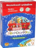 Настольная игра &quot;Зверобуквы English&quot; 6+