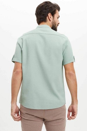 Рубашка Размеры модели: рост: 1,88 грудь: 99 талия: 80 бедра: 97 Надет размер: M Хлопок 100%