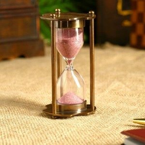Сувенир песочные часы (3 мин) 10х5х5 см
