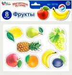 Магниты &quot;Фрукты&quot;. Серия Магнитные истории (европодвес, 4х20шт)